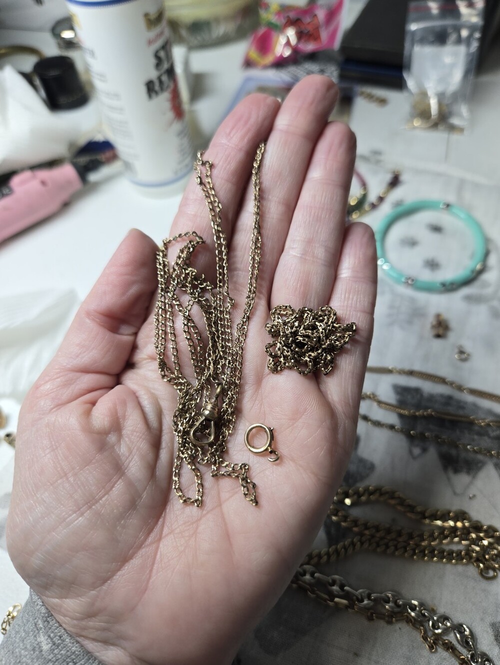Vintage Gold Filled Women's Chain Necklaces - Classic Cable & Figaro Styles